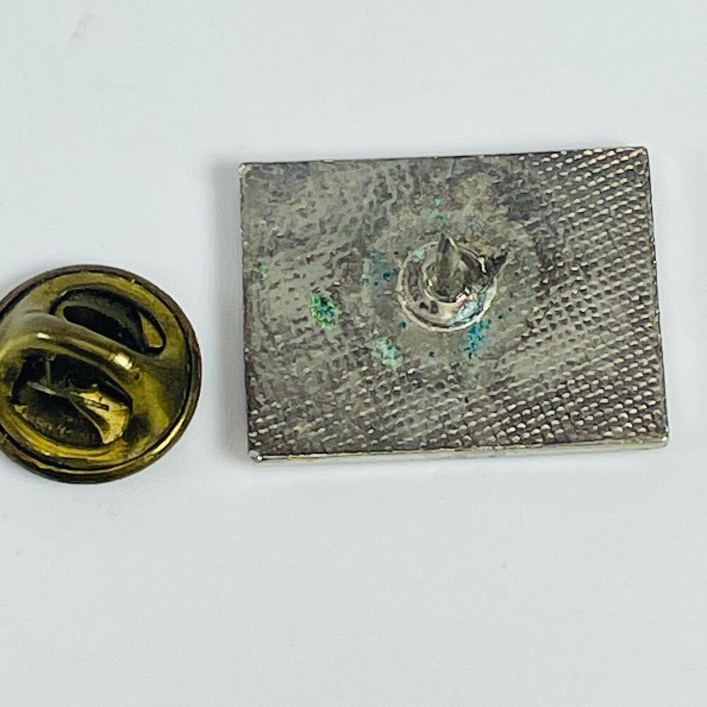 New Mexico Mountains Landscape Pinback Button approx 1 inch wide Rectangular - Picture 2 of 3